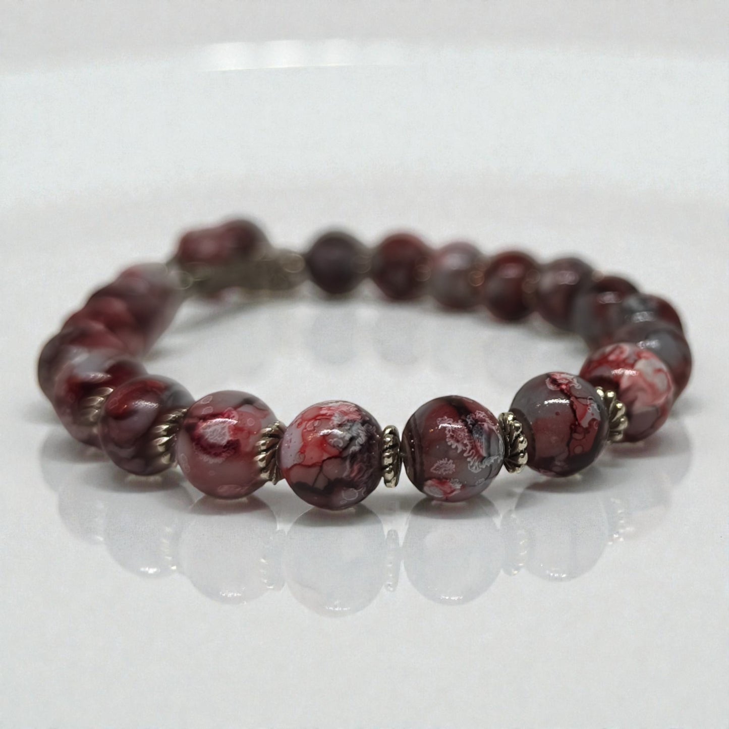 Βραχιόλι με Γυάλινες Χάντρες