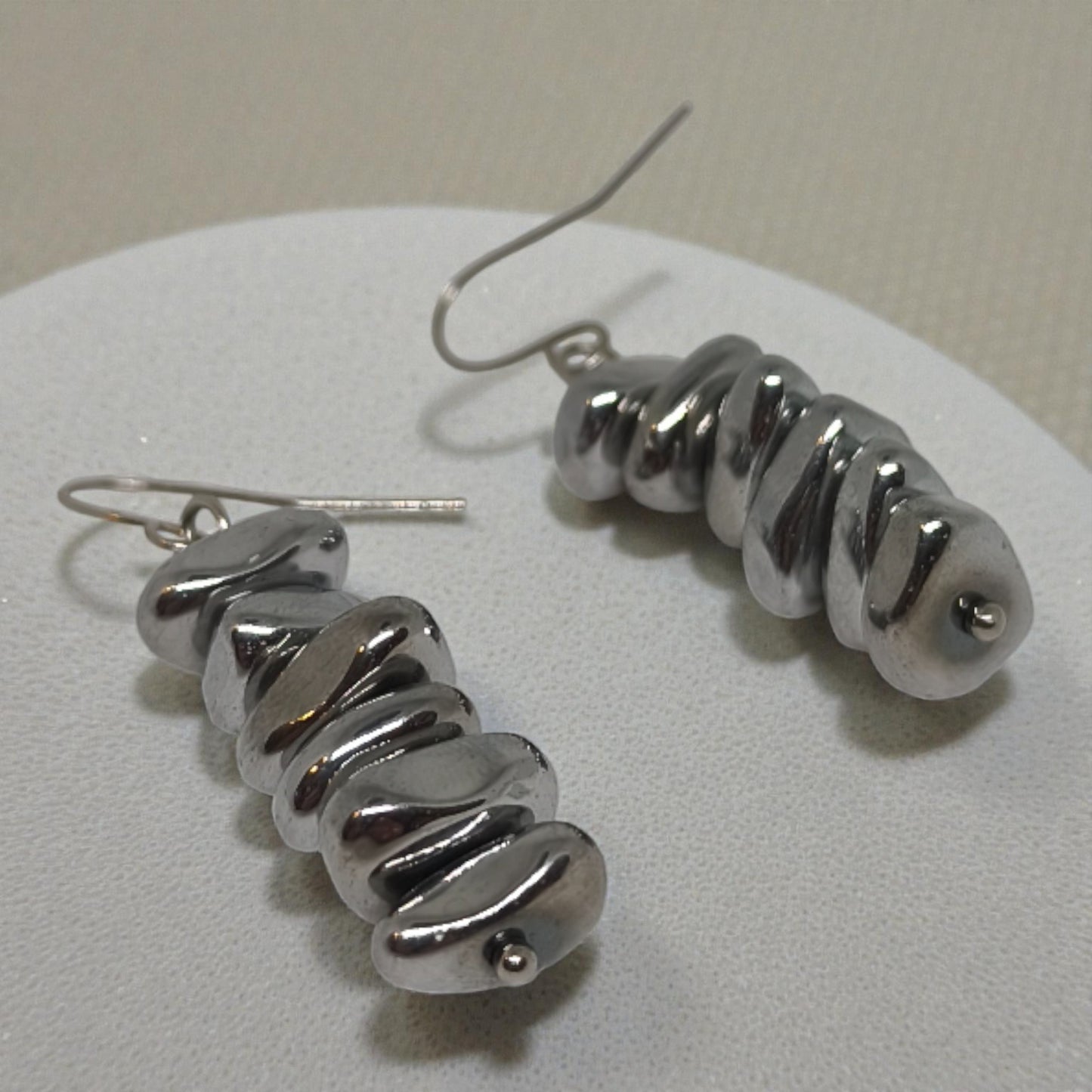 Σκουλαρίκια με Αιματίτη