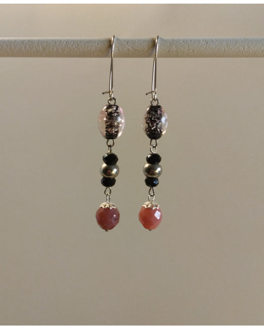 Σκουλαρίκια Μακριά Πολύχρωμα