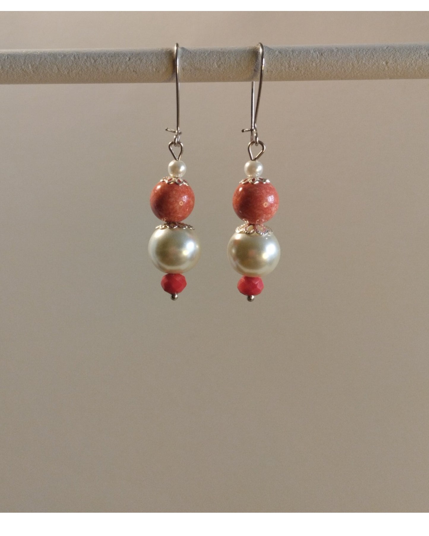 Σκουλαρίκια Μακριά με Πέρλες