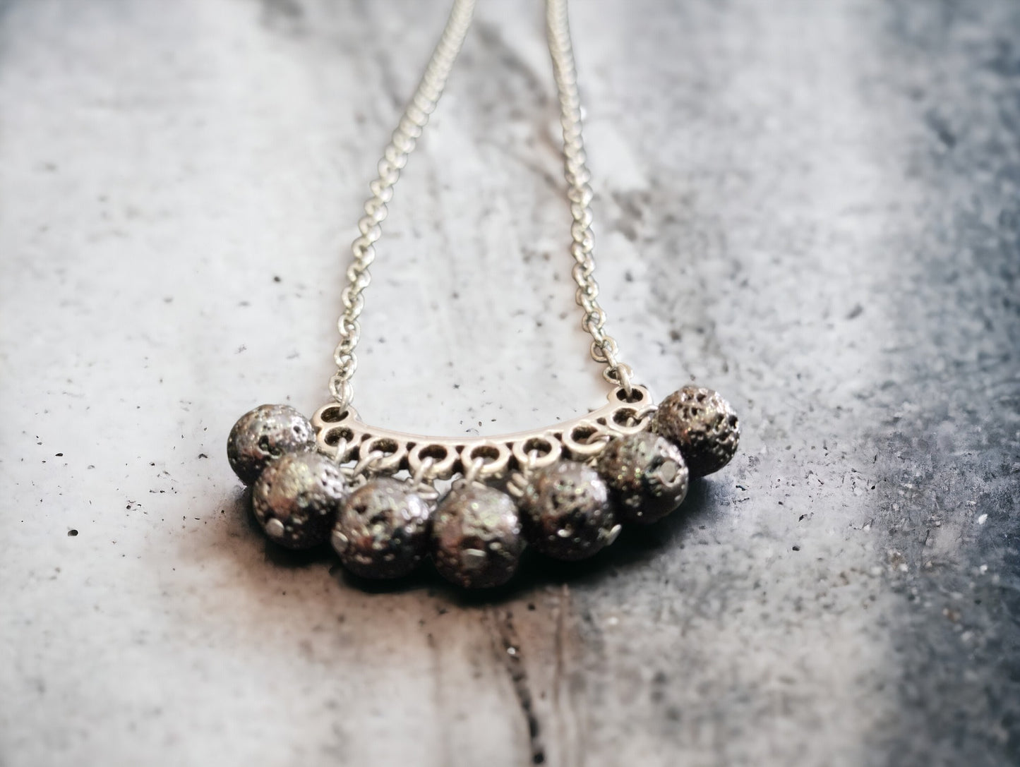 Κολιέ με λάβα