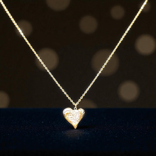 Κολιέ με Λευκή Καρδιά