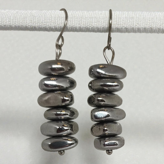 Σκουλαρίκια με Αιματίτη