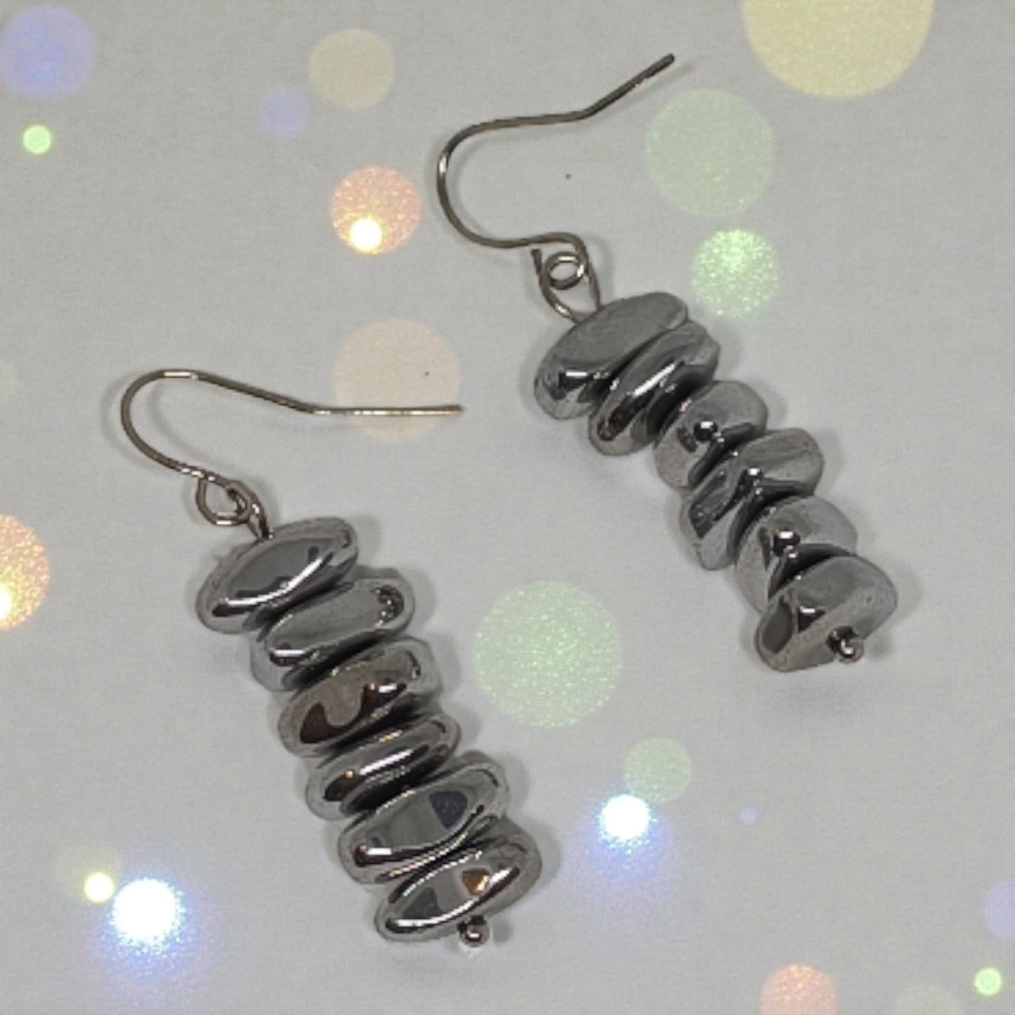 Σκουλαρίκια με Αιματίτη