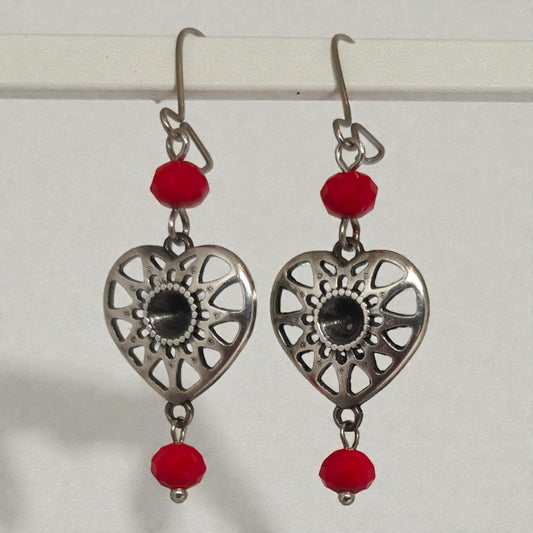 Σκουλαρίκια με Καρδιές